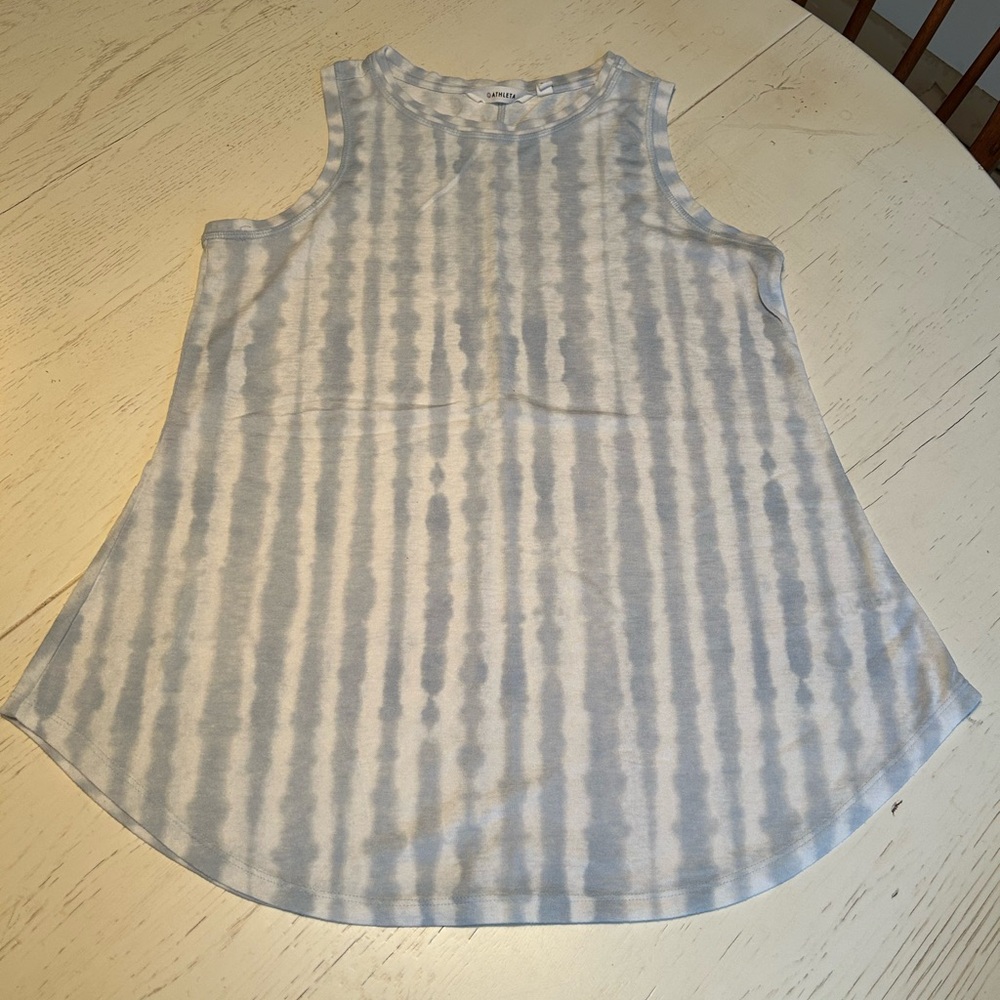 Athleta Breeze tank linen size medium